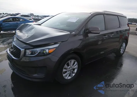 2017 Kia Sedona Lx из США, поврежденный, VIN KNDMB5C17H6310118